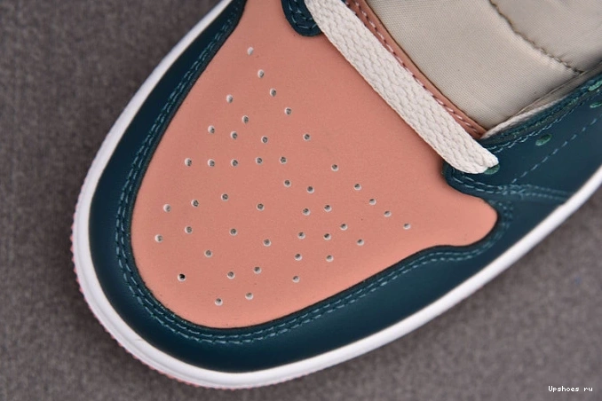 BQ6472-308 Mid  (W) Jordan Teal 1 Green Dark 1231